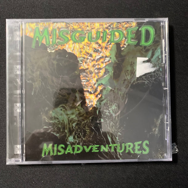CD Misguided 'Misadventures' (2000) new sealed alt thrash metal Cory Smoot Gwar