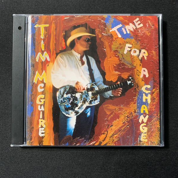 CD Tim McGuire 'Time For a Change' (1998) Nashville country bluegrass rock indie