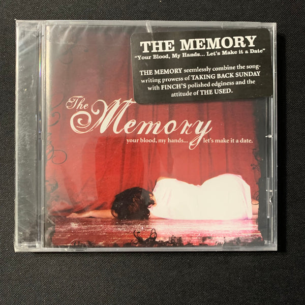 CD The Memory 'Your Blood My Hands Let's Make It a Date' (2005) punk pop
