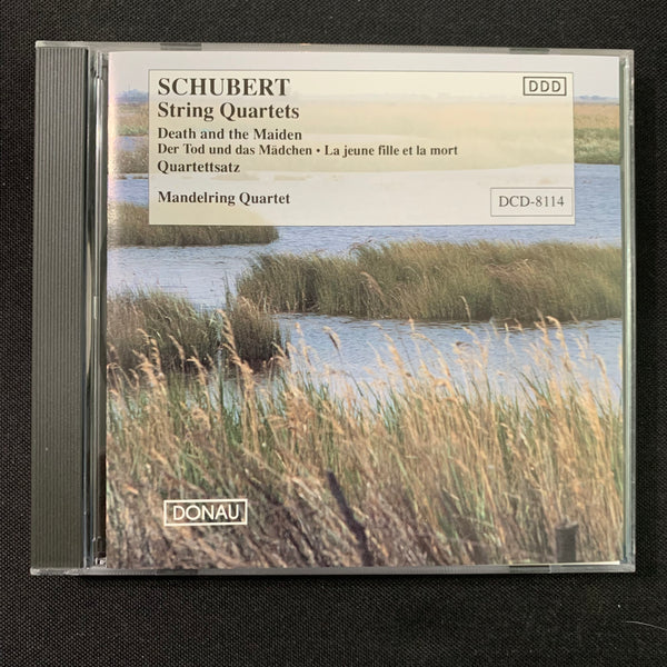 CD Schubert 'String Quartets' (1992) Death and the Maiden, Quartettsatz, Mandelring Quartet