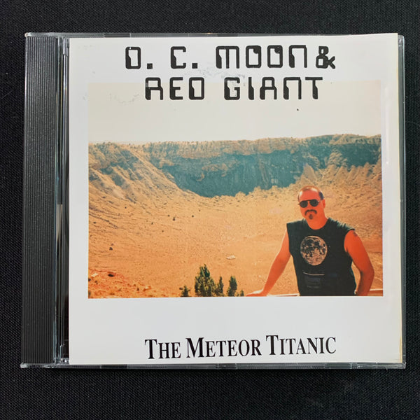 CD D.C. Moon and Red Giant 'Meteor Titanic' (1995) Tuscaloosa Alabama psychobilly punk rock