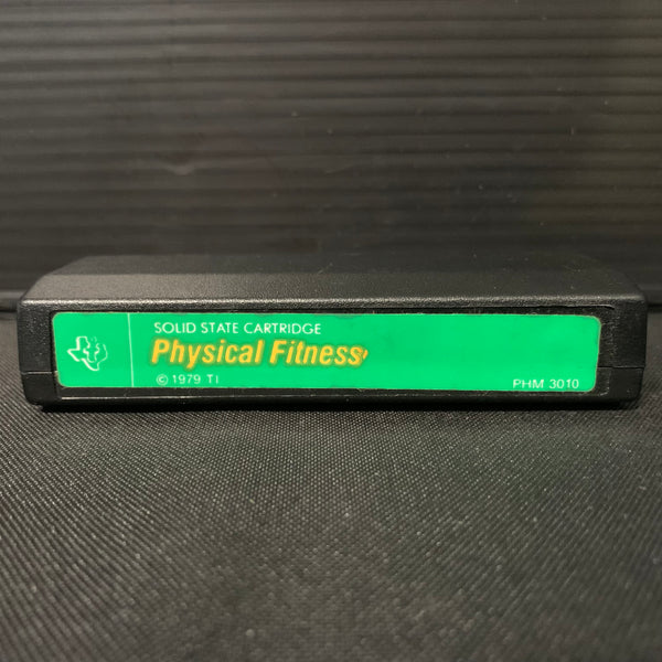 TEXAS INSTRUMENTS TI 99/4A Physical Fitness (1979) health exercise cartridge