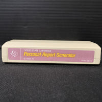 TEXAS INSTRUMENTS TI 99/4A Personal Report Generator (1980) cartridge tested