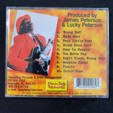 CD James Peterson 'Wrong Bed!' (1998) blues guitar