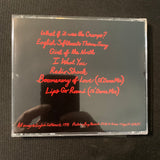 CD English Softhearts 'What If It Was the Cramps?' EP (1998) Chicago indie rock weird