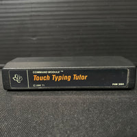 TEXAS INSTRUMENTS TI 99/4A Touch Typing Tutor (1982) cartridge black label