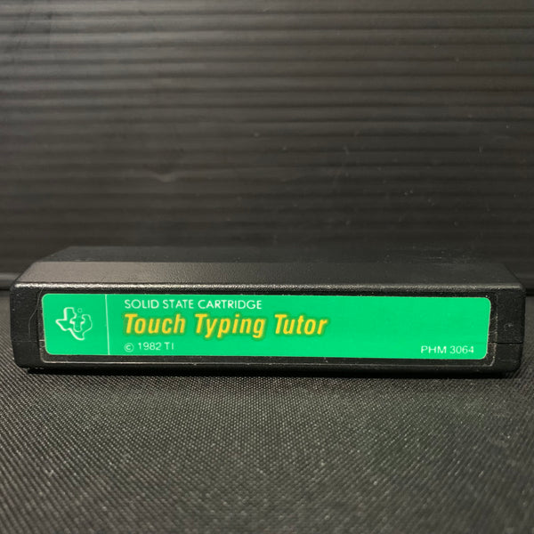 TEXAS INSTRUMENTS TI 99/4A Touch Typing Tutor (1982) cartridge green/black