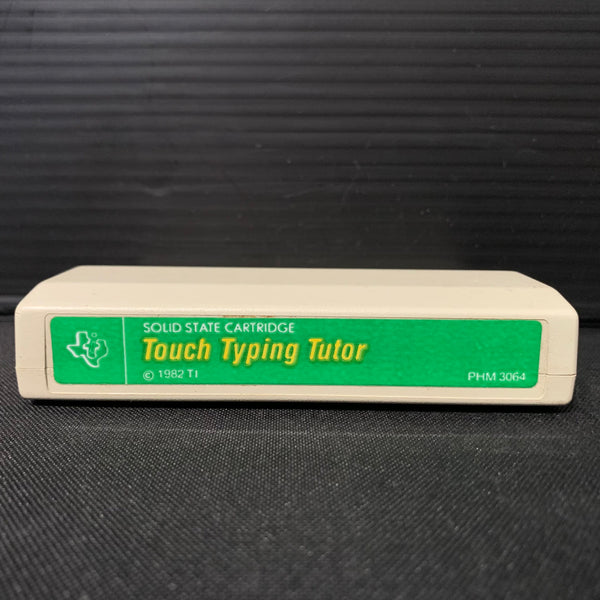 TEXAS INSTRUMENTS TI 99/4A Touch Typing Tutor (1982) green label cartridge