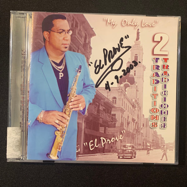 CD El Prove '2 Traditions' 'My Only Love' Aruba saxophone clarinet player signed