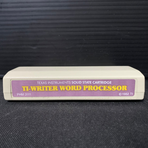 TEXAS INSTRUMENTS TI 99/4A TI-Writer (1982) word processor cartridge only