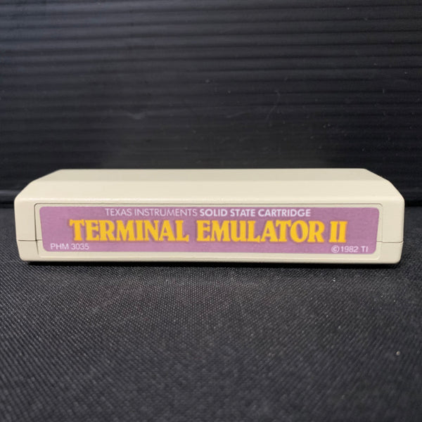 TEXAS INSTRUMENTS TI 99/4A Terminal Emulator II (1982) cartridge modem speech