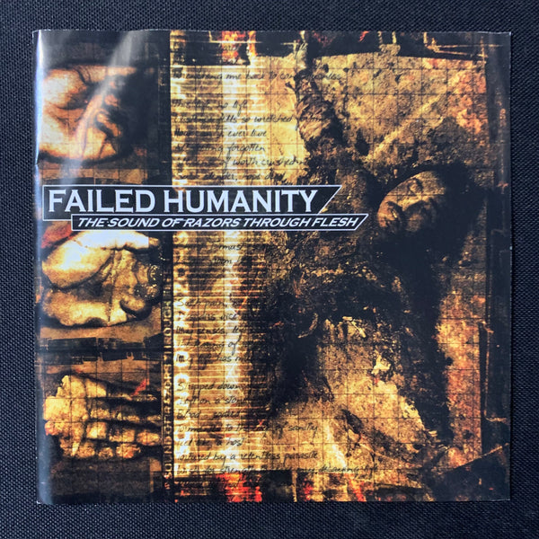 CD Failed Humanity 'Sound of Razors Through Flesh' (2001) UK death metal advance promo