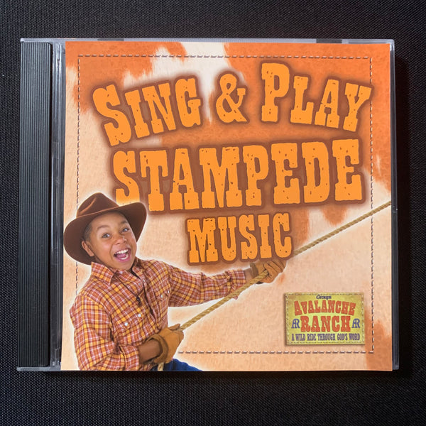 CD Avalanche Ranch 'Sing and Play Stampede Music' (2007) kids praise fun songs