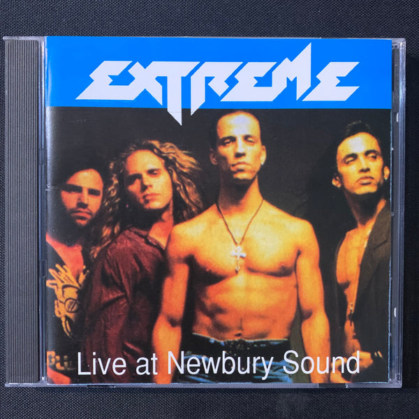 CD Extreme 'Live at Newbury Sound' live recording Rocksound silver disc