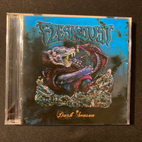 CD Flesh and Dust 'Dark Season' (2009) French stoner metal EP heavy riff rock
