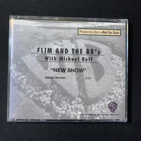 CD Flim and the BBs with Michael Ruff 'New Snow' (1992) 1-track radio promo DJ single