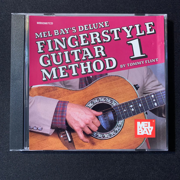 CD Mel Bay Deluxe Fingerstyle Guitar Method 1 by Tommy Flint (1995) instructional music