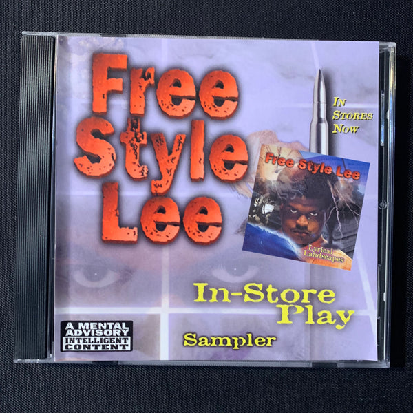 CD Free Style Lee 'In Store Play Sampler' (2000) in-store play promo hip-hop underground
