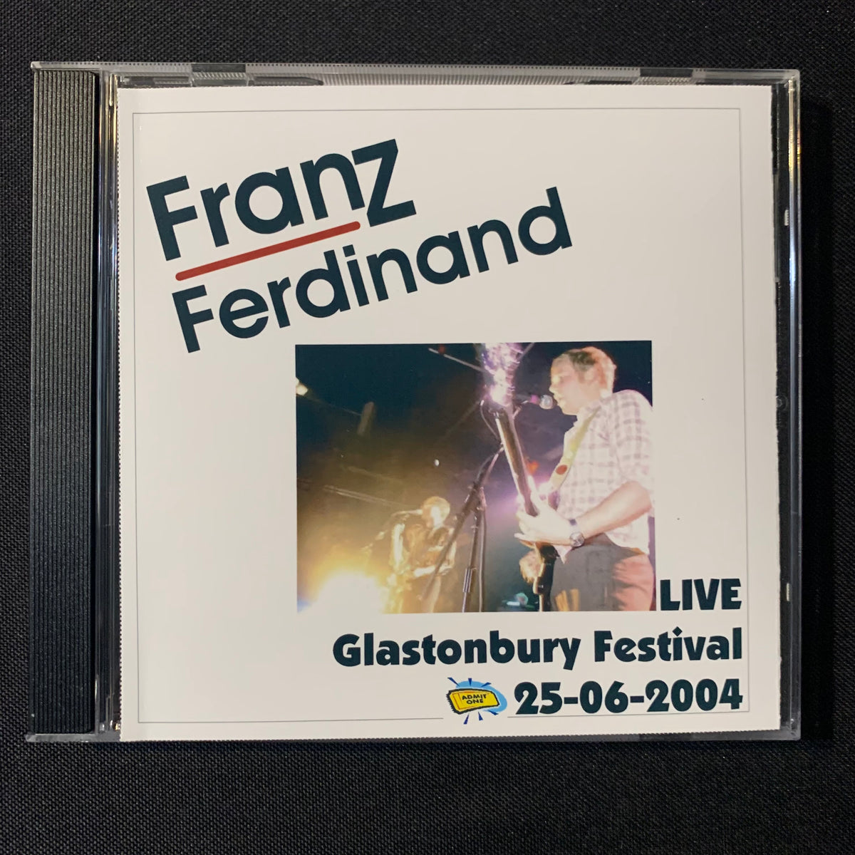 CD Franz Ferdinand 'Live Glastonbury Festival 2004' import radio