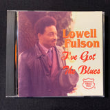 CD Lowell Fulson 'I've Got the Blues' (1997) 1-disc Jewel west coast early blues