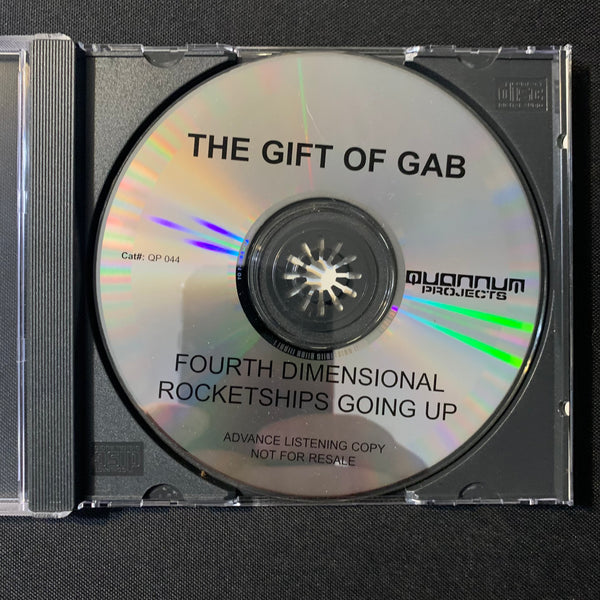 CD The Gift of Gab 'Fourth Dimensional Rocketships Going Up' (2004) Blackalicious promo