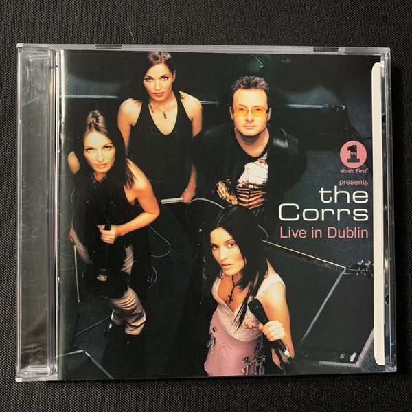 CD The Corrs 'Live In Dublin' (2002) Ruby Tuesday! Ron Wood! Bono! Breathless!