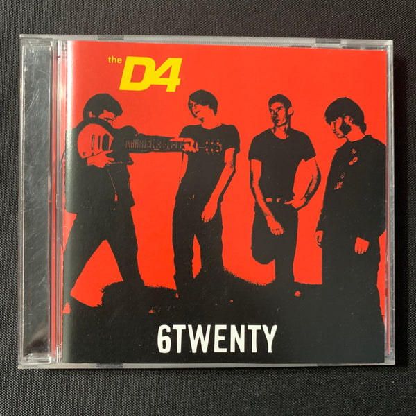 CD The D4 '6Twenty' (2003) New Zealand rock RnR MF! Get Loose! Party! Come On!