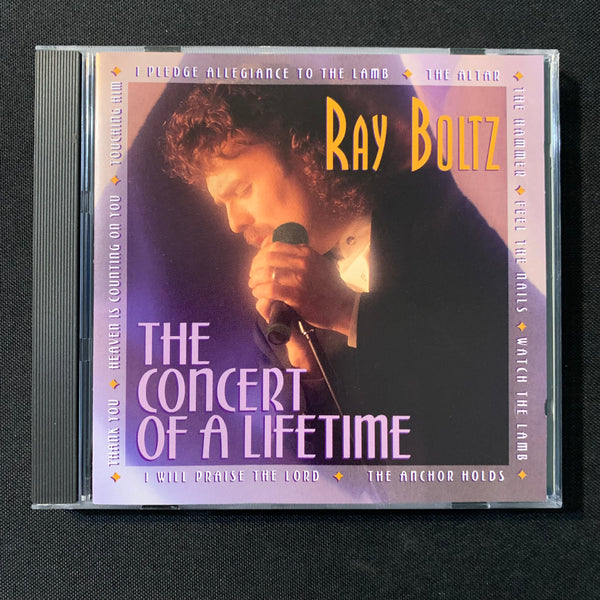 CD Ray Boltz 'Concert of a Lifetime' (1995) Christian praise worship