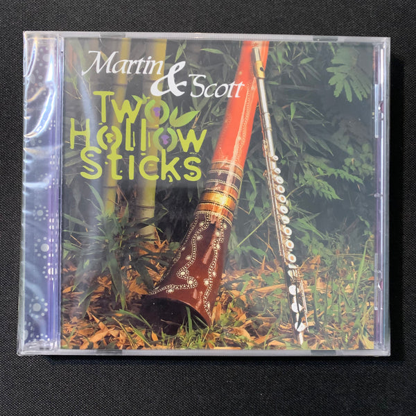 CD Martin and Scott 'Two Hollow Sticks' (2005) didgeridoo and flute new sealed