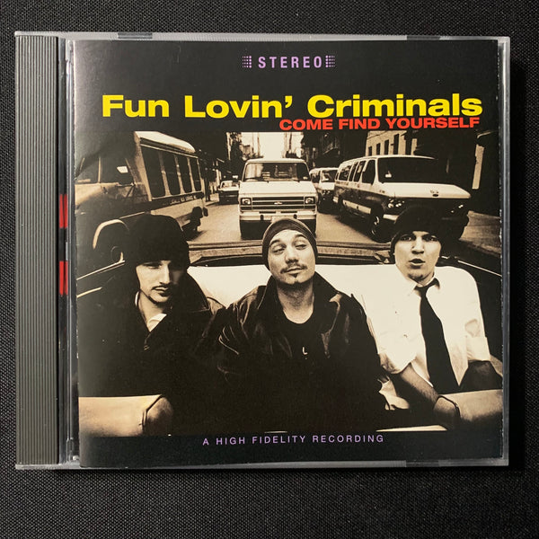 CD Fun Lovin' Criminals 'Come Find Yourself' (1996) Scooby Snacks! rap-rock!