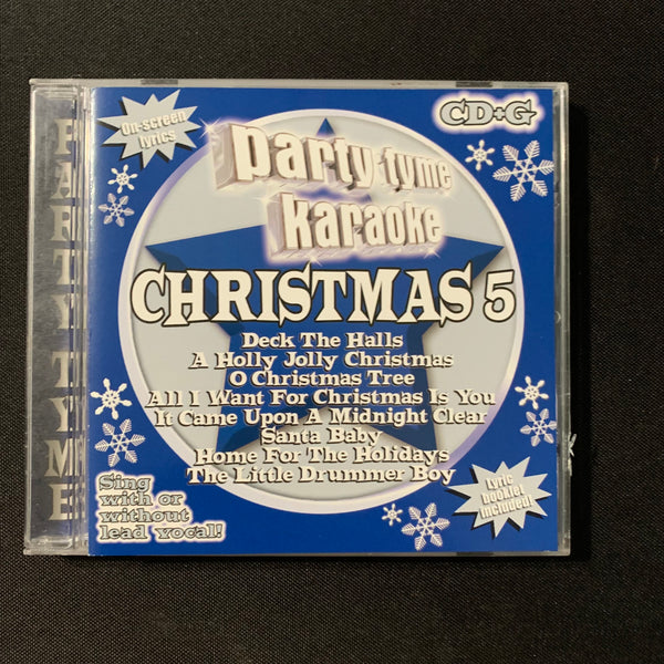 CD Party Tyme Karaoke CD+G Christmas 5 (2007) 8 songs w/lyrics