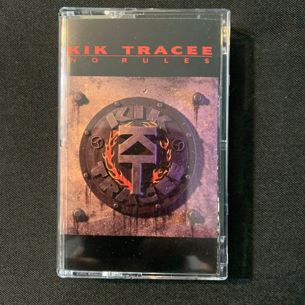 CASSETTE Kik Tracee 'No Rules' (1991) promo tape BMG hard rock glam 2189-4-RA