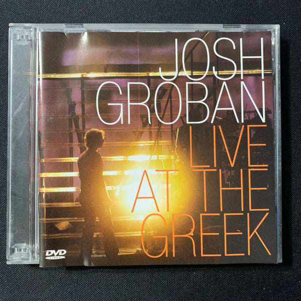 CD Josh Groban 'Live At the Greek' (2004) Oceano! Never Let Go! Remember!