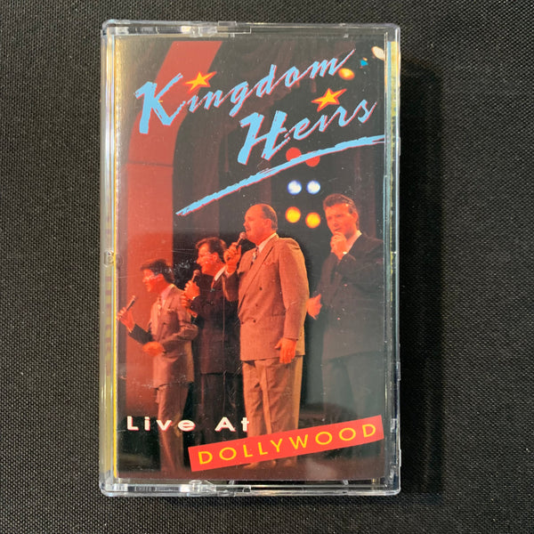 CASSETTE Kingdom Heirs 'Live At Dollywood' (1990) gospel Christian tape
