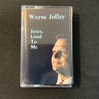 CASSETTE Wayne Jolley 'Jesus Lord To Me' (1987) controversial Christian leader tape