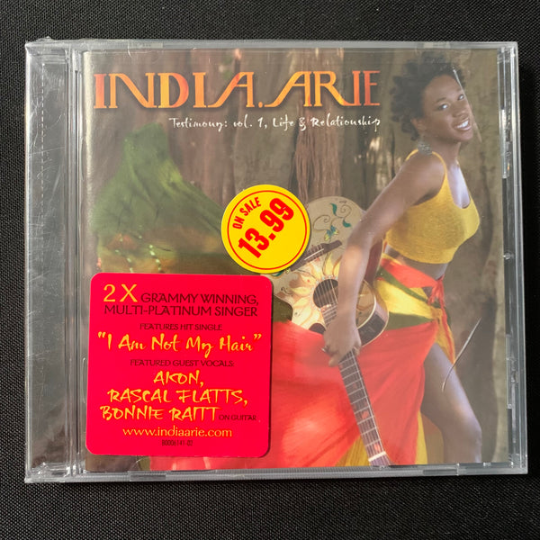 CD India.Arie 'Testimony Vol. 1: Life and Relationship' (2006) I Am Not My Hair!
