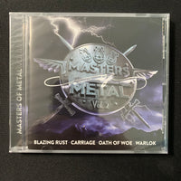 CD Masters of Metal 2 (2016) Blazing Rust, Oath of Woe, Carriage, Warlok