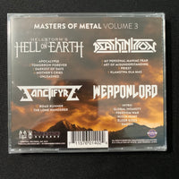 CD Masters of Metal 3 (2017) Sanctifyre, Deathinition, Weaponlord, Hell On Earth