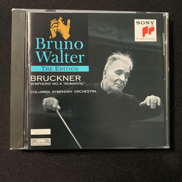CD Bruckner 'Symphony No. 4 Romantic' Bruno Walter Columbia Symphony Orchestra (1996)