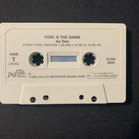 CASSETTE Kool and the Gang 'As One' (1982) De-Lite funk dance R&B soul