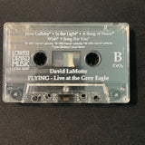 CASSETTE David LaMotte 'Flying' (1994) live folk acoustic tape