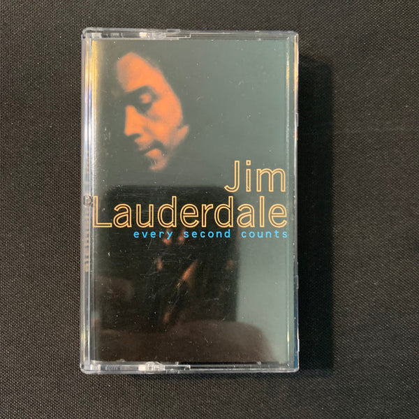 CASSETTE Jim Lauderdale 'Every Second Counts' (1995) alt-country high desert tape