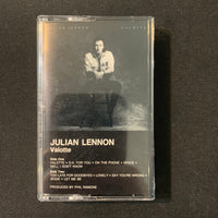 CASSETTE Julian Lennon 'Valotte' (1984) Too Late For Goodbyes tape