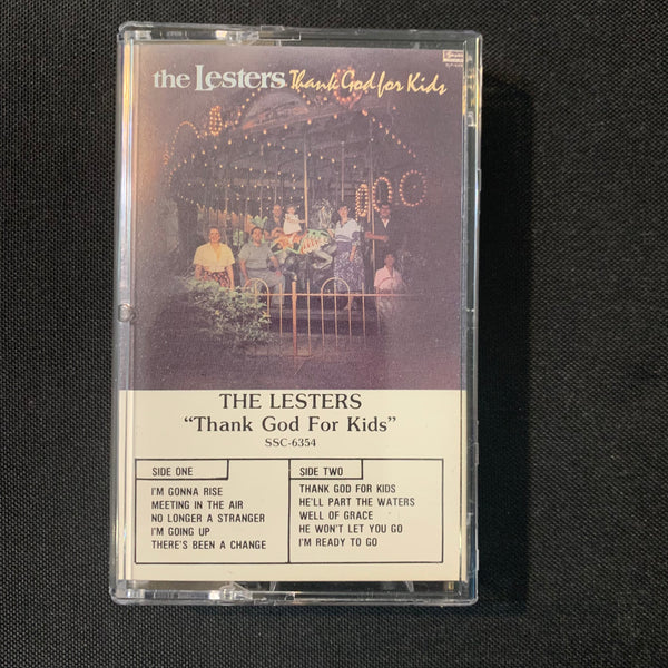 CASSETTE The Lesters 'Thank God For Kids' (1985) Christian religious tape