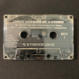 CASSETTE Al and Pashion Lewis 'Christ Has Made Me a Winner' (1988) tape gospel