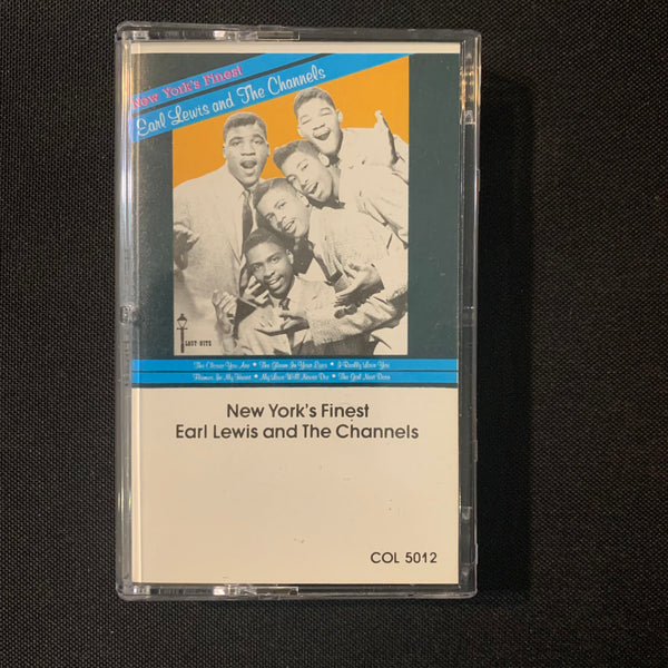 CASSETTE Earl Lewis and the Channels 'New York's Finest' (1981) doo wop early rock R&B
