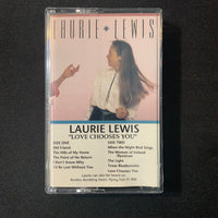 CASSETTE Laurie Lewis 'Love Chooses You' (1989) newgrass pop bluegrass Flying Fish