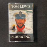 CASSETTE Tom Lewis 'Surfacing' (1987) Ontario sea shanties Canada tape