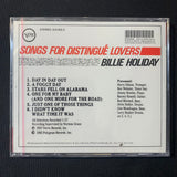 CD Billie Holiday 'Songs For Distingue Lovers' (1957) new, sealed, cracked case