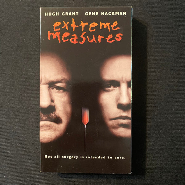 VHS Extreme Measures (1996) Hugh Grant, Gene Hackman, Sarah